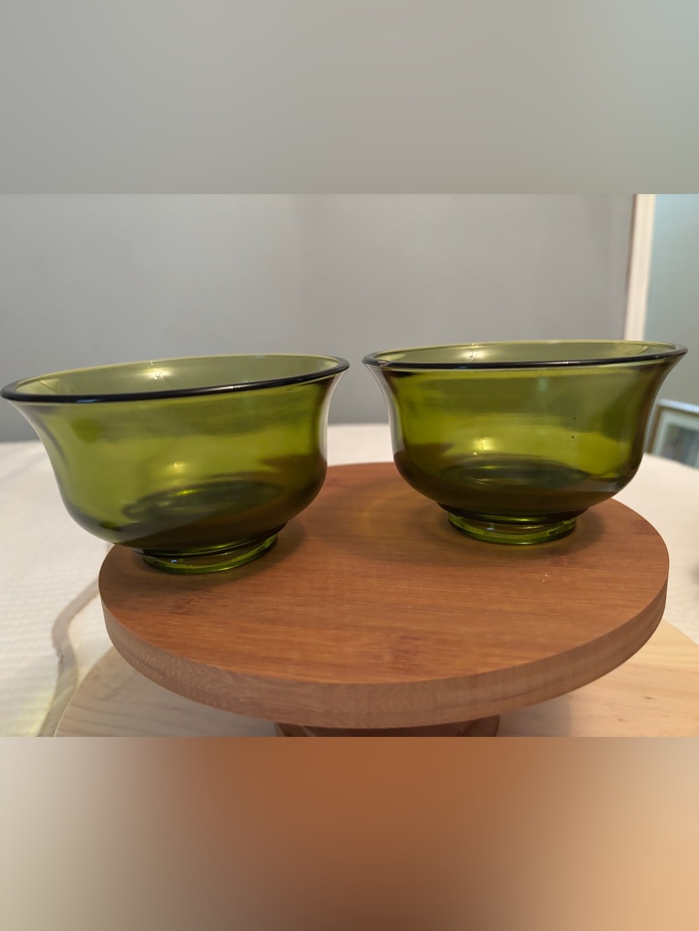 Indiana Glass "Revere" salad/sauce bowls.